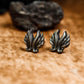 Fallen Wing Earrings - 925 Sterling Silver Handmade