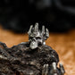Cultist Skull Priest Earrings - 925 Sterling Silver Handmade