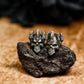 Cultist Skull Priest Earrings - 925 Sterling Silver Handmade
