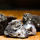 Bull Shield Earrings - 925 Sterling Silver Handmade
