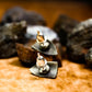 Noble Lion Shield Earrings - 925 Sterling Silver Handmade
