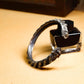 Guardian Beast Cuff â€?925 Sterling Silver Handmade Mythical Armor-Inspired Bracelet