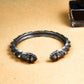 Guardian Beast Cuff â€?925 Sterling Silver Handmade Mythical Armor-Inspired Bracelet