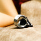 Griffin Head Ring ââ‚?Handcrafted Sterling Silver