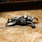 Warrior Skull Pendant - 925 Silver Handcrafted
