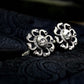 Medusa Skull Cufflinks - Gothic Devil?¡¥s Eye 925 Silver Handmade