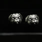 Charming Pug Earrings - 925 Sterling Silver Handmade