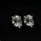 Guardian Beast Earrings - 925 Sterling Silver Handmade