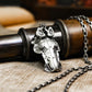 Iron Warhorse Pendant - 925 Silver Handcrafted