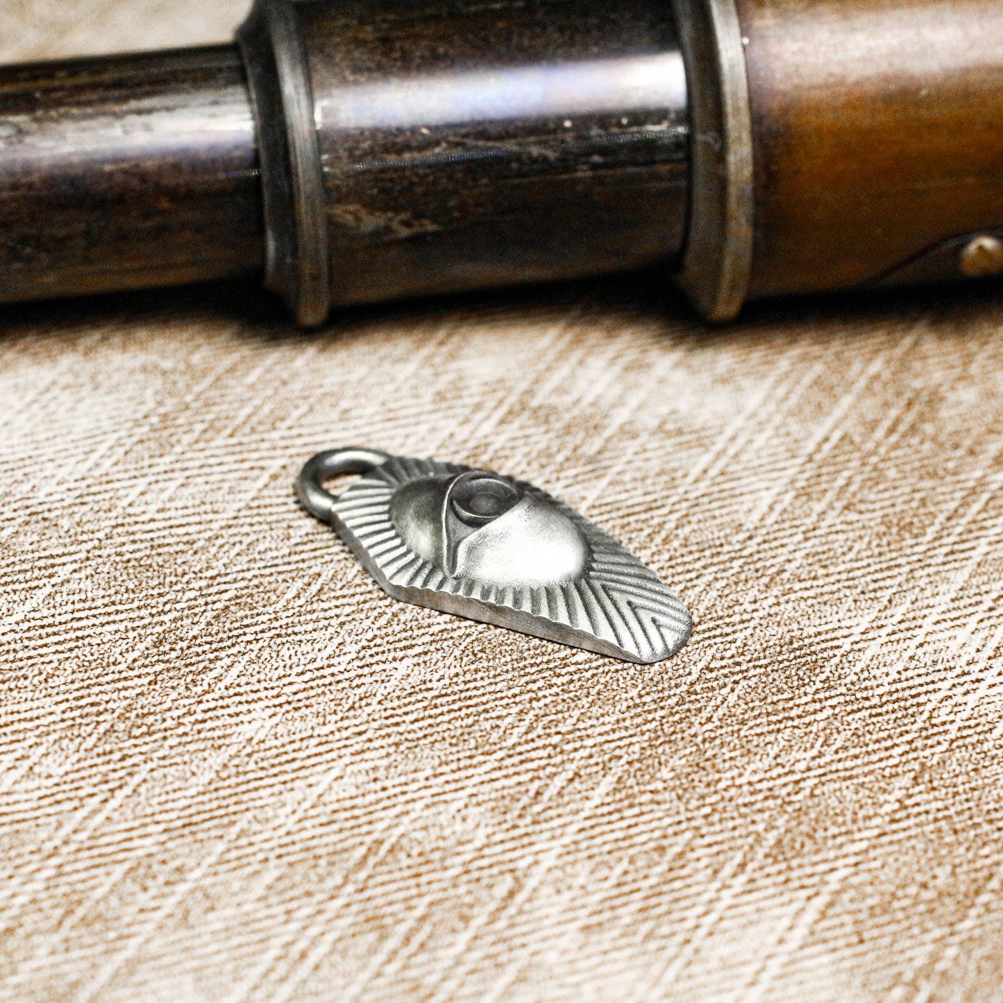 All-Seeing Eye Amulet - Artisan Crafted in 925 Silver