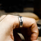 Runic Edge 925 Silver Handmade Ring ¨C Engraved Mystic Symbols