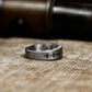 Runic Edge 925 Silver Handmade Ring ¨C Engraved Mystic Symbols