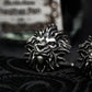 Lion Men's Cufflinks - 925 Silver Handmade