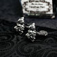 Lion Men's Cufflinks - 925 Silver Handmade