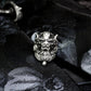 Tang Lion Head Cufflinks, Pixiu Amulet - 925 Sterling Silver Handmade