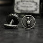 Saint Beetle Cufflinks, Egyptian Scarab - 925 Sterling Silver Handmade