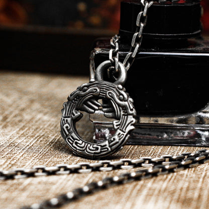 Sacred Gear Pendant - 925 Silver Handcrafted