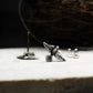 Peace Dove Stud Earring - 925 Sterling Silver Handmade