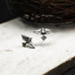 Peace Dove Stud Earring - 925 Sterling Silver Handmade