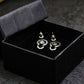 Roaring Lion Door Knocker Earrings - 925 Sterling Silver Handmade