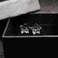 Demon Bloom Stud Earrings - 925 Sterling Silver Handmade