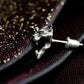 Roaring Panther Stud Earrings - 925 Sterling Silver Handmade
