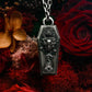 Ancient Sarcophagus Pendant - 925 Silver Handcrafted