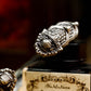 Guardian Beast Cuff â€?925 Sterling Silver Handmade Mythical Armor-Inspired Bracelet