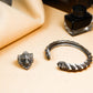 Mythical Guardian Demon Ring ââ‚?Handmade Silver Warrior Protector Jewelry