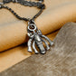 Ancient Relic Scarab Pendant - 925 Silver Handcrafted