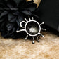 Iron Crown Skull Pendant - 925 Silver Handcrafted