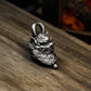 Imperial Guardian China Lion Pendant - 925 Silver Handcrafted