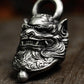 Imperial Guardian China Lion Pendant - 925 Silver Handcrafted