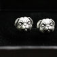 Charming Pug Earrings - 925 Sterling Silver Handmade