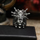 Shadow Beast 925 Silver Handmade Ring ¨C Gothic Creature Totem