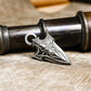 Sacred Warrior Spearhead Pendant - Artisan Crafted in 925 Silver