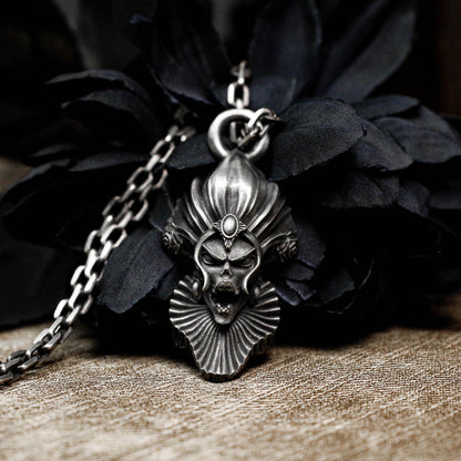 Vampiric Queen Pendant - 925 Silver Handcrafted
