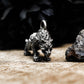 Feral Beast Guardian Pendant - Artisan Crafted in 925 Silver