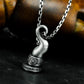 Ornate Pirate Hook Pendant - 925 Sterling Silver Handmade