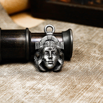 Broken Oracle Pendant - 925 Silver Handcrafted