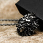 Fierce Lion Guardian Pendant - 925 Silver Handcrafted