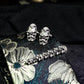 Skull Tie Clip, Soul Tower Skull, 925 Silver Handmade