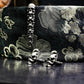 Skull Tie Clip, Soul Tower Skull, 925 Silver Handmade