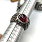 Heart Blood Ring ¨C 925 Silver Handmade